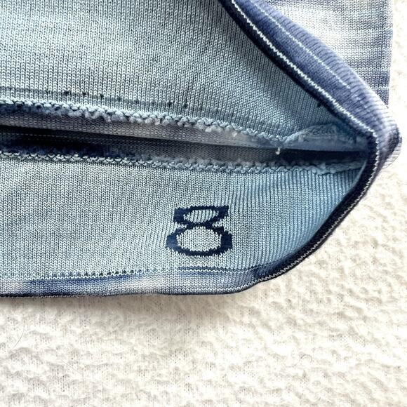 Lululemon Swiftly Tech High Racerback Tank 2.0 Shibori Stripe True Navy Blue 8 - Picture 4 of 6